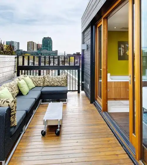 露天阳台装修效果图 梦想中的秘密花园