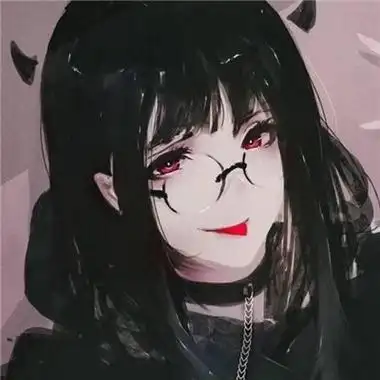 恶魔动漫头像女高清好看的动漫女生图片冷酷恶魔头像