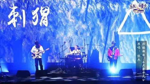 刺猬乐队在《乐队的夏天》舞台上