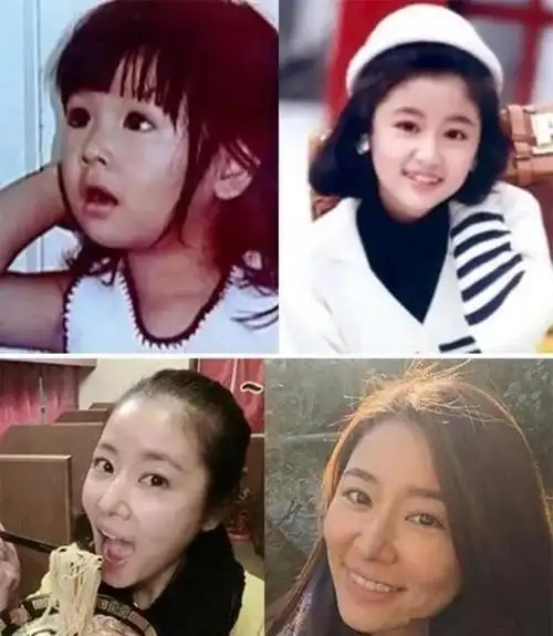庆余年女演员小时候照片女明星小时候照片对比