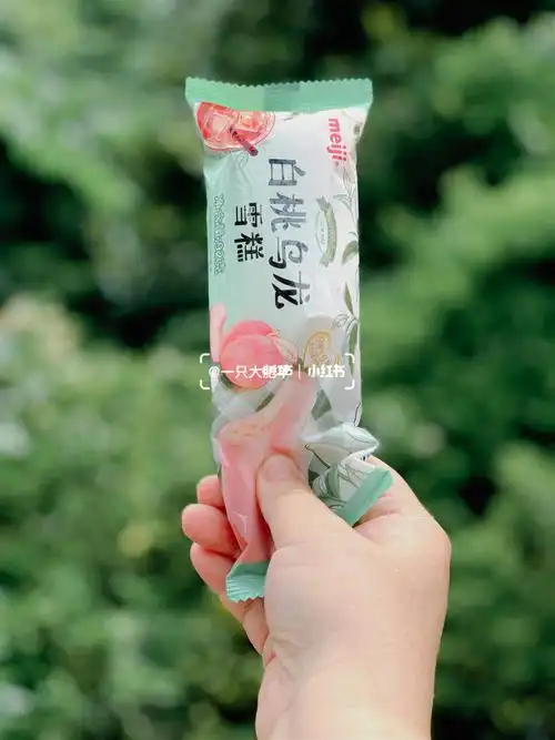 便利店冰淇淋罗森66白桃乌龙雪糕