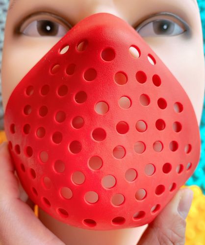 一次性口罩支架蜘蛛侠紧身衣头套内置助呼吸硅胶口罩野战骑行面具