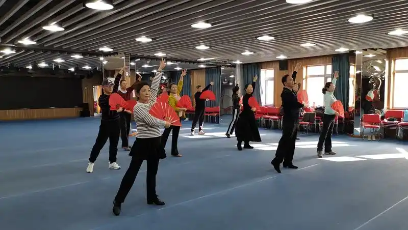 12月9日上地e家全民健身广场舞排练