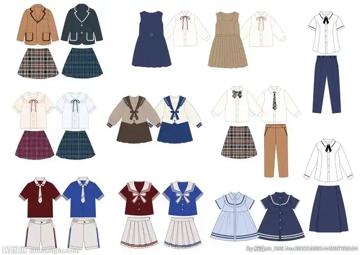 校服设计设计图__服装设计_广告设计_设计图库_昵图网nipic.com