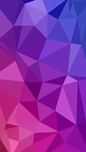 蓝紫色晶格化立体h5背景