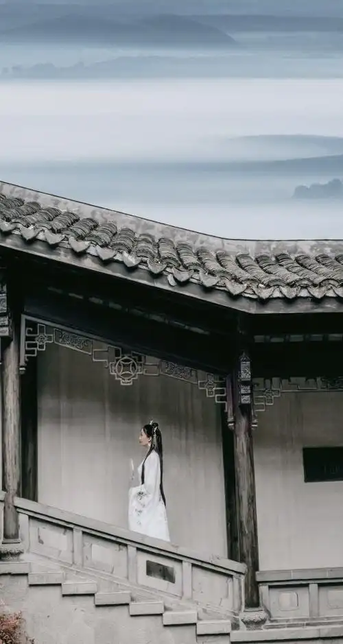 古风摄影-小雨的第一次汉服