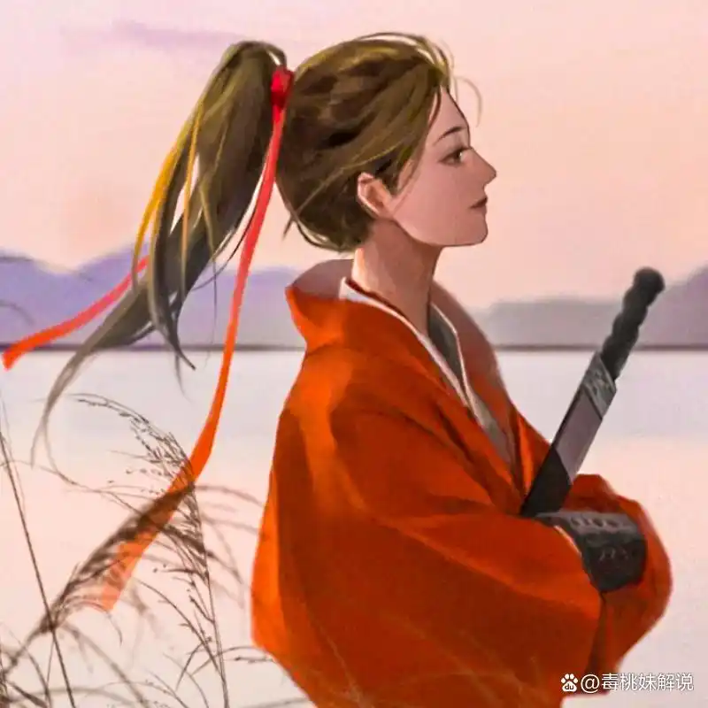 古风霸气侠女将军女头像