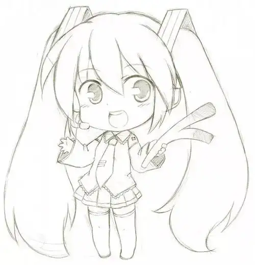 二次元人物参考分享_艺学绘