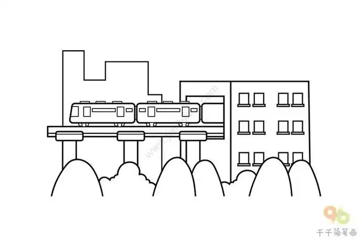 正文地铁站儿童简笔画地铁简笔画图片大全昆虫简笔画 地铁