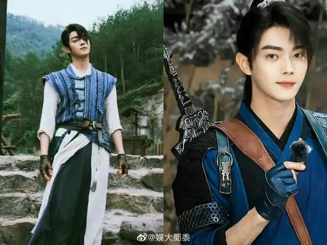 虞书欣和许凯的古装造型,颜值都很在线!