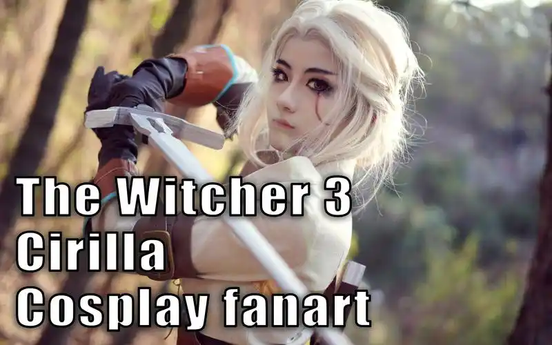 【cosplay】时空之女 命运之子-希里cos-巫师3_巫师3狂猎