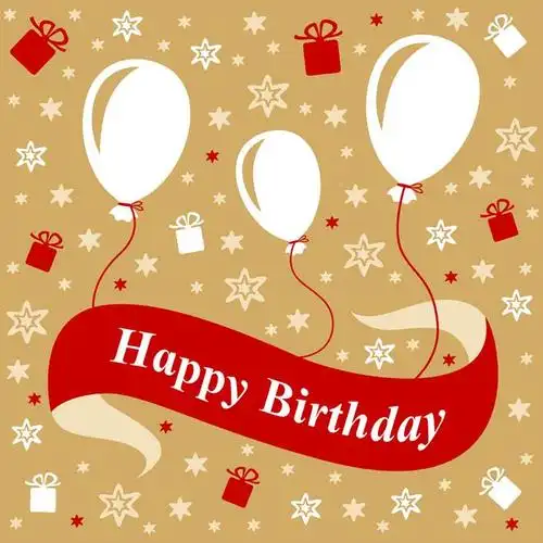 生日背景设计素材图片