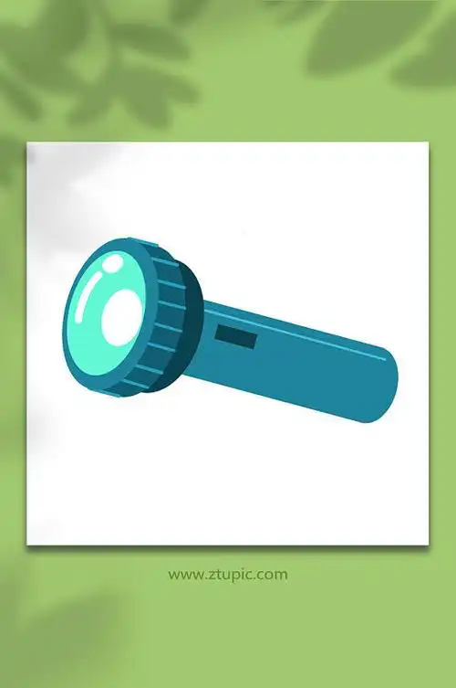 手绘手电筒图片-手绘手电筒素材下载-众图网