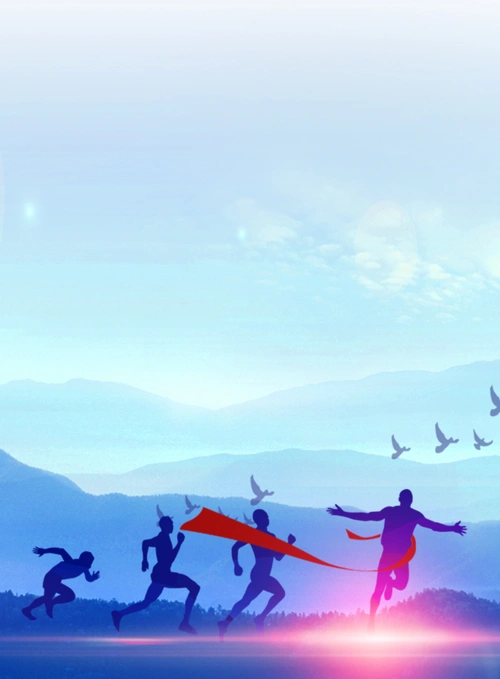 夏日青春活力海报背景素材图