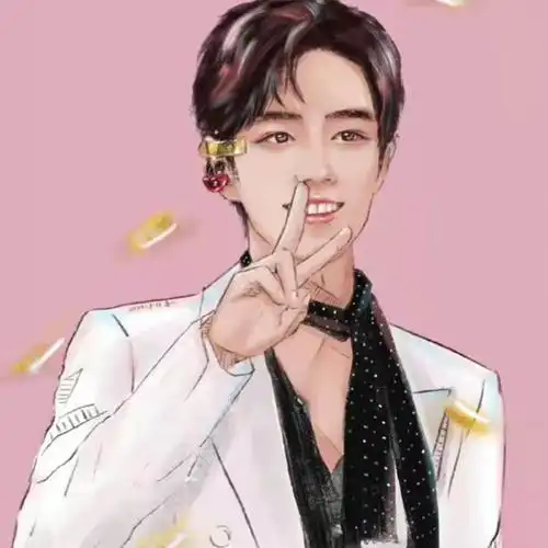 肖战漫画头像小飞侠眼中的肖战