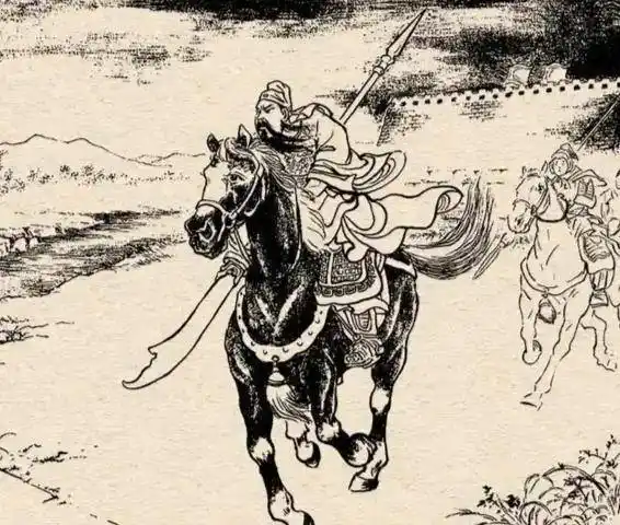 立马横刀,威震华夏,气盖千秋的一代武圣_关羽_庞德_三国