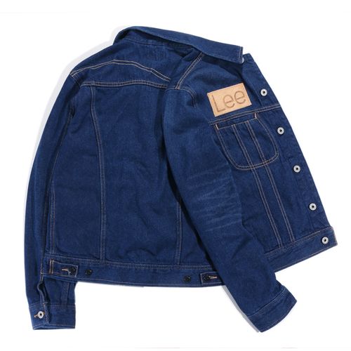 lee李牌男装正品101 彭于晏同款牛仔外套男士宽松无弹夹克大码男