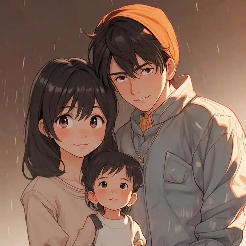 98699969976996一家人卡通头像大放送 亲们,今天给大家