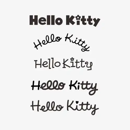 hollo kitty字体