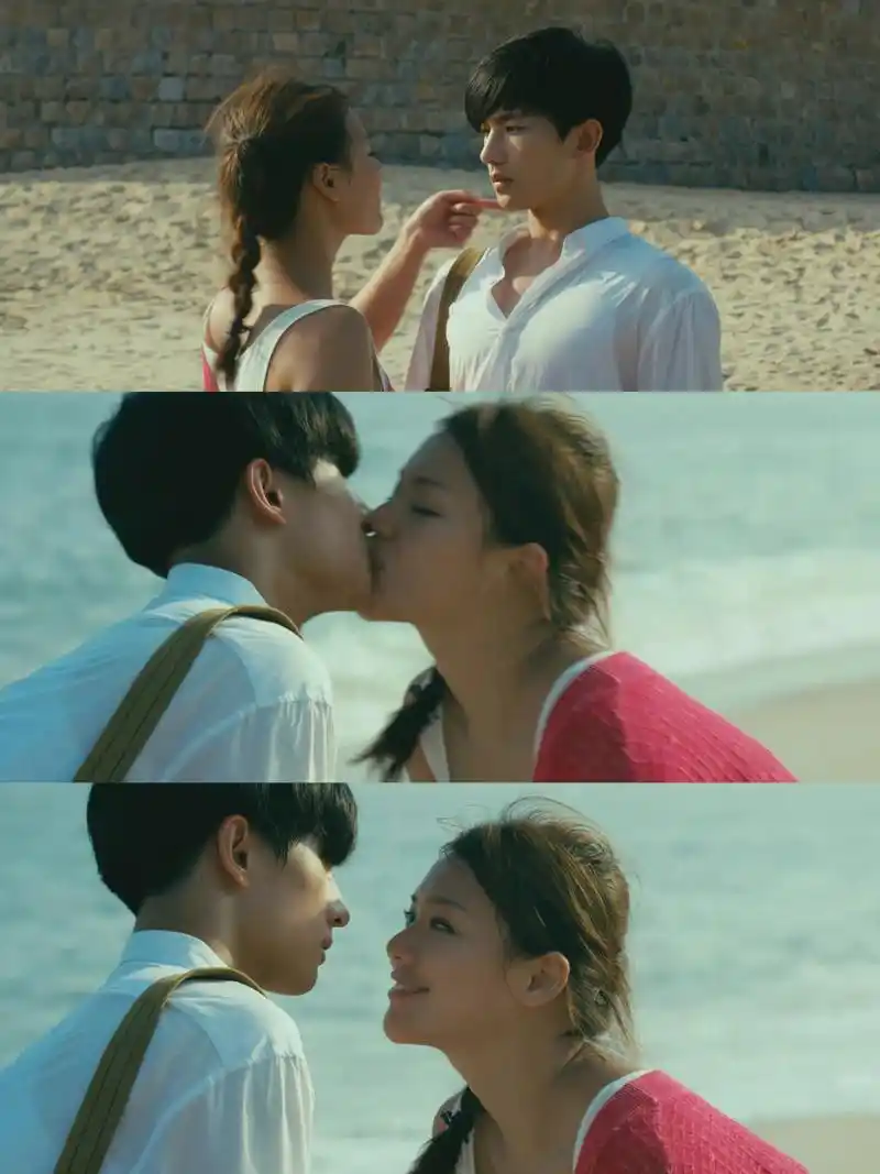 冷知识:杨洋第一次拍吻戏是在《左耳》里,对象是马思纯,王楚然第一次