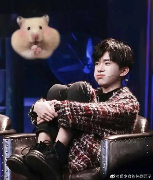 美好可爱的一天生活从千玺弟弟的这个呆萌呆萌的探头开始2023也要