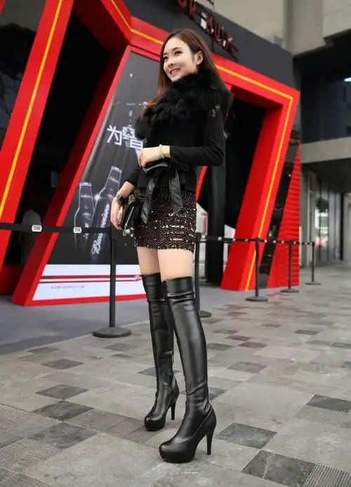 凤栖阁靓丽美女长靴美女