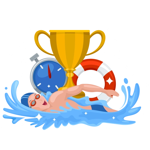 力争上"游","泳"往直前——滨湖区第五届运动会游泳比赛火热开赛