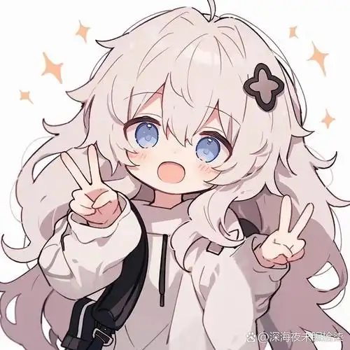 比耶版可爱头像|女