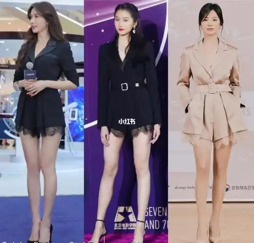 林志玲关晓彤宋慧乔谁是你心目中的腿精