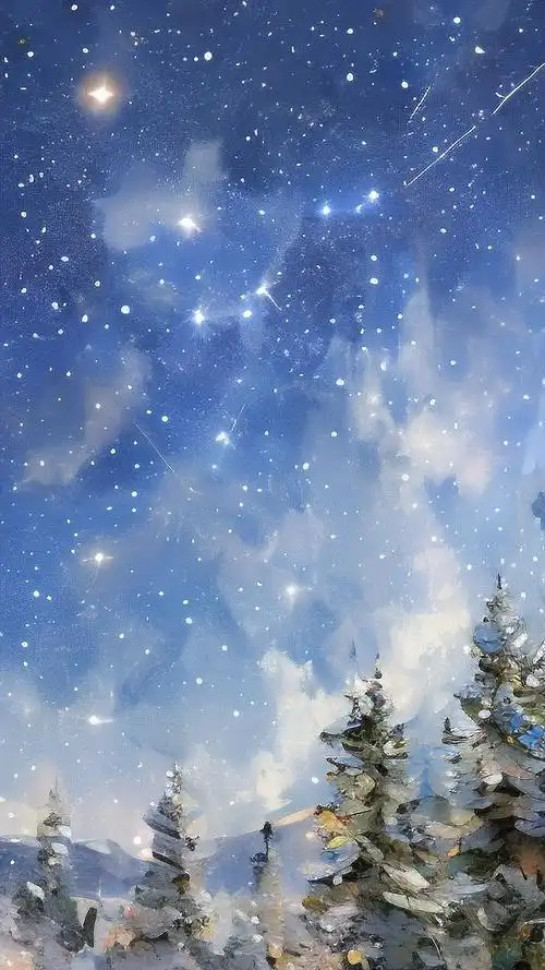 微信背景图壁纸🌌,迷人星空等你来换✨