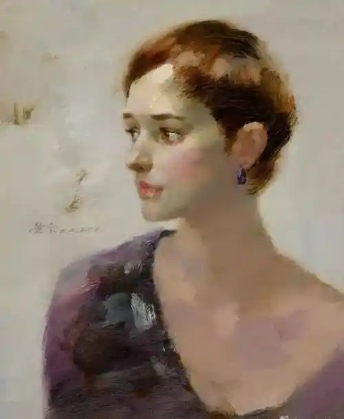 肖像油画作品 肖像油画作品图片及鉴赏