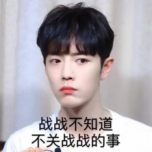 肖战哥哥的表情包都太好看了聊天必用啊