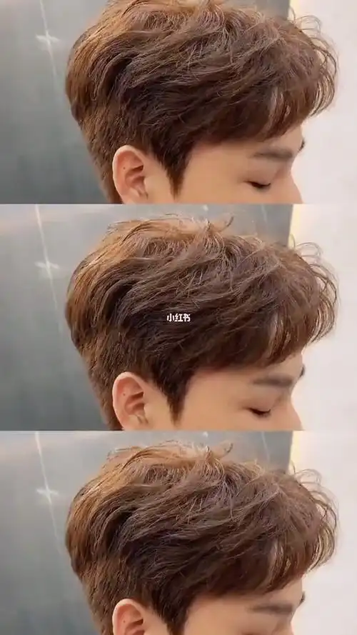 男生超帅超好看发型 (气垫纹理烫)