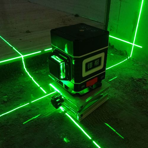 激光蓝光红外线水平仪绿光12线高精度平水仪16线多功能瓦工贴墙仪