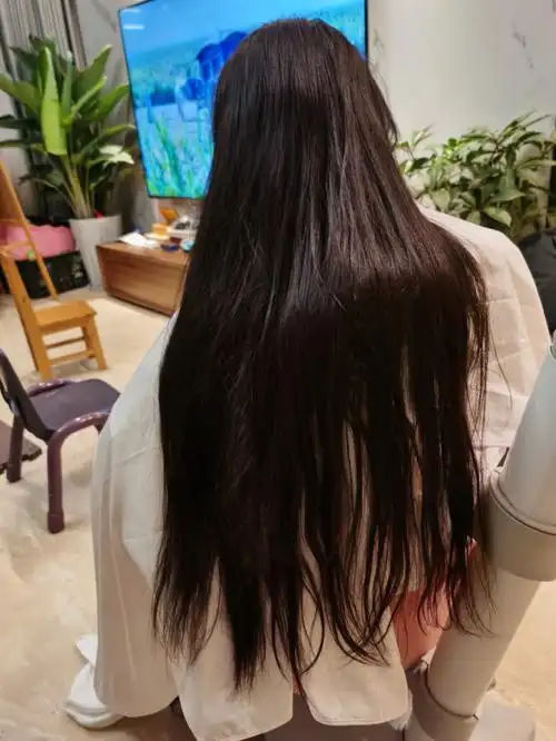 剪下小美女65公分头发