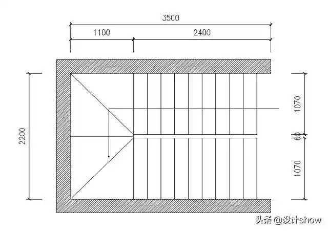 2米,进深3.5米,层高3.8米,楼梯怎样设计?-生活百科