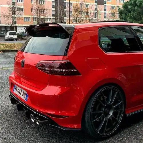 高尔夫7轻改案例,三门版就是战斗