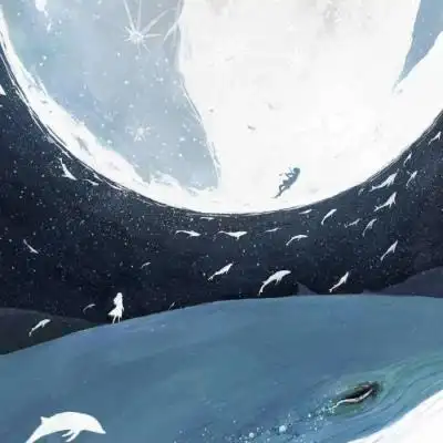 高清唯美有意境的星河漫画头像图片