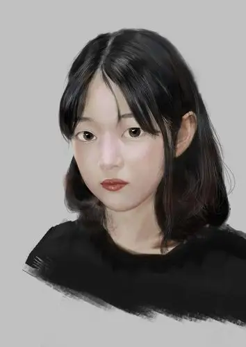 照片写生人像练习