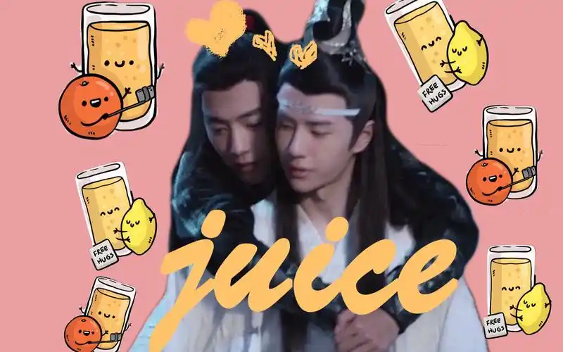 【陈情令|忘羡|高甜|王一博×肖战】果汁分你一半||大老师倾情献唱