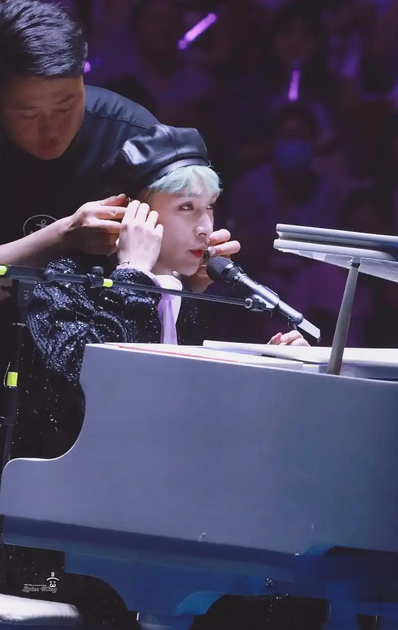 申请张艺兴贝雷帽半永久0199♂15  #张艺兴绿发贝雷帽造型