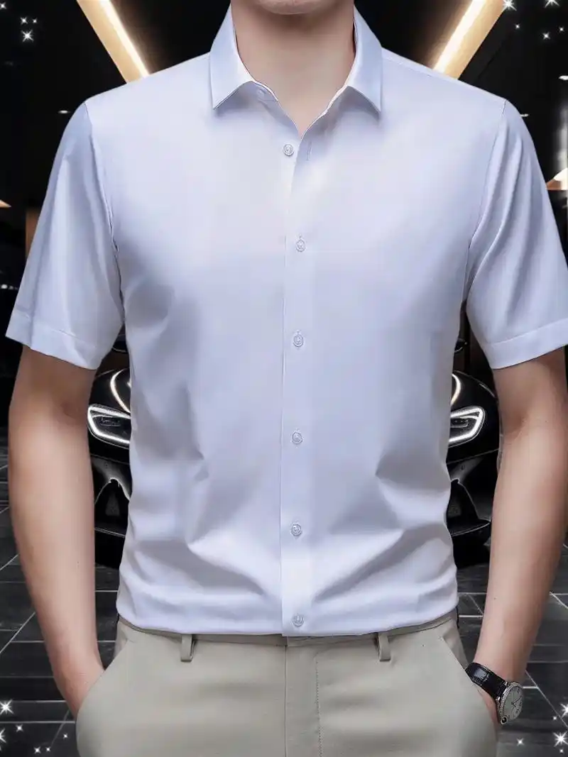 白衬衫夏日轻盈,帅气耀眼78