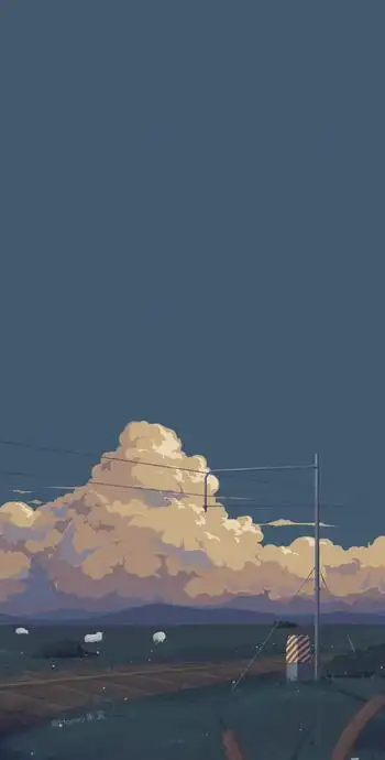 日系动漫风景插画壁纸【唯美治愈系风景场景壁纸】