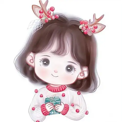 一男一女可爱情侣动漫卡通头像图片