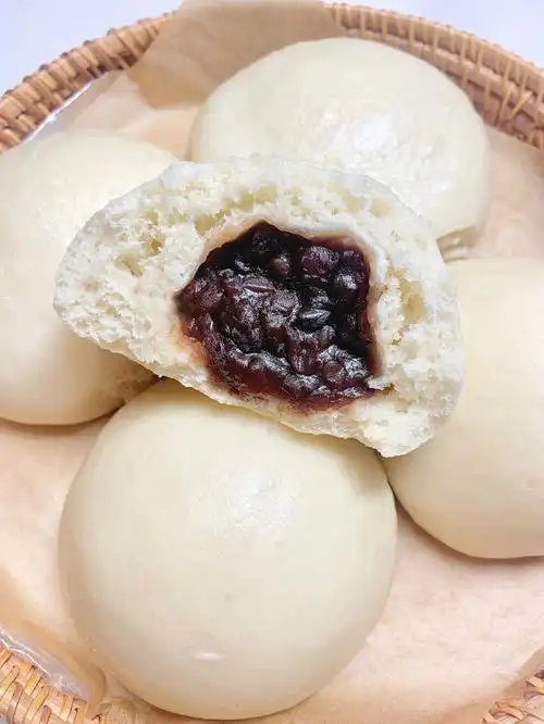 豆沙包一次发酵