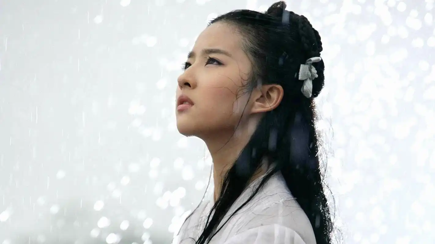 神仙姐姐刘亦菲唯美湿身诱惑图片高清桌面壁纸