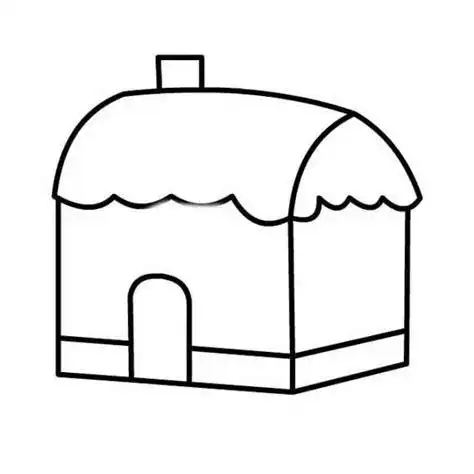 房子的简笔画简单漂亮图片