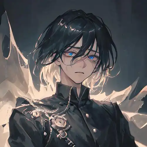 二次元男生头像伤感孤独头像