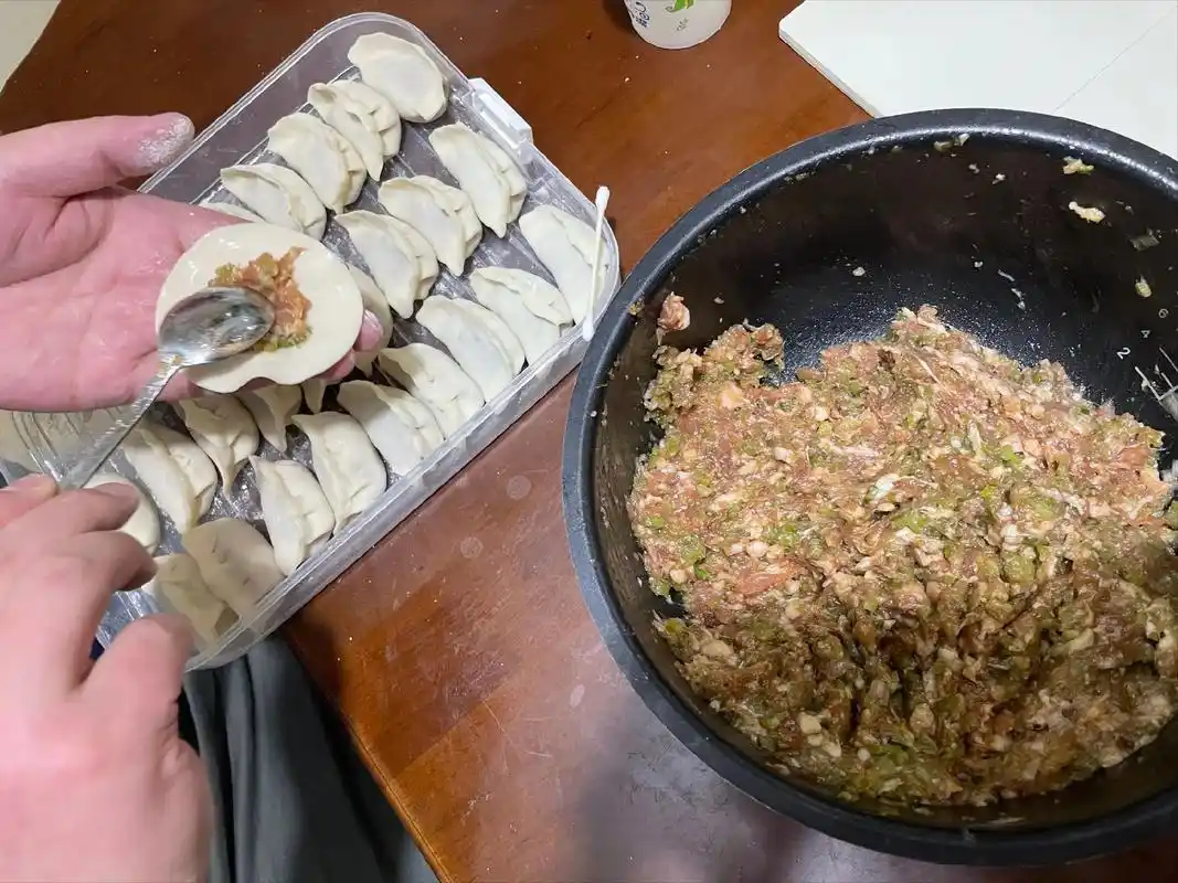 老字号包饺子手法