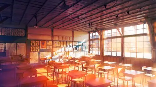 清新唯美动漫风景插画桌面壁纸